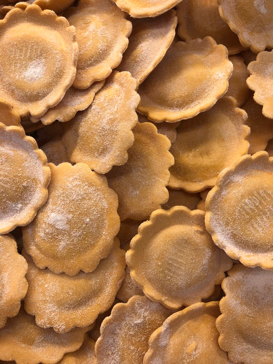 Ravioli zucca ed amaretti