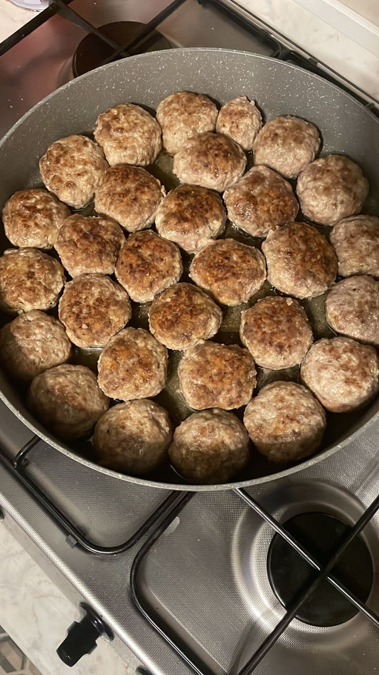 Polpette di vitello e manzo